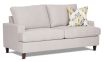 Alora sofa featuring Worltey Tivoli range in light warm grey colour