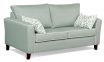 Caprice sofa featuring Warwick Vegas Seafoam Fabric with contrast piping