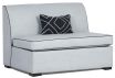 Bronte 2 seater single size sofa bed upholstered in Warwick Gravity Ice - this image is an example only.