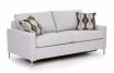 Prada Queen sofa bed featuring metal legs
