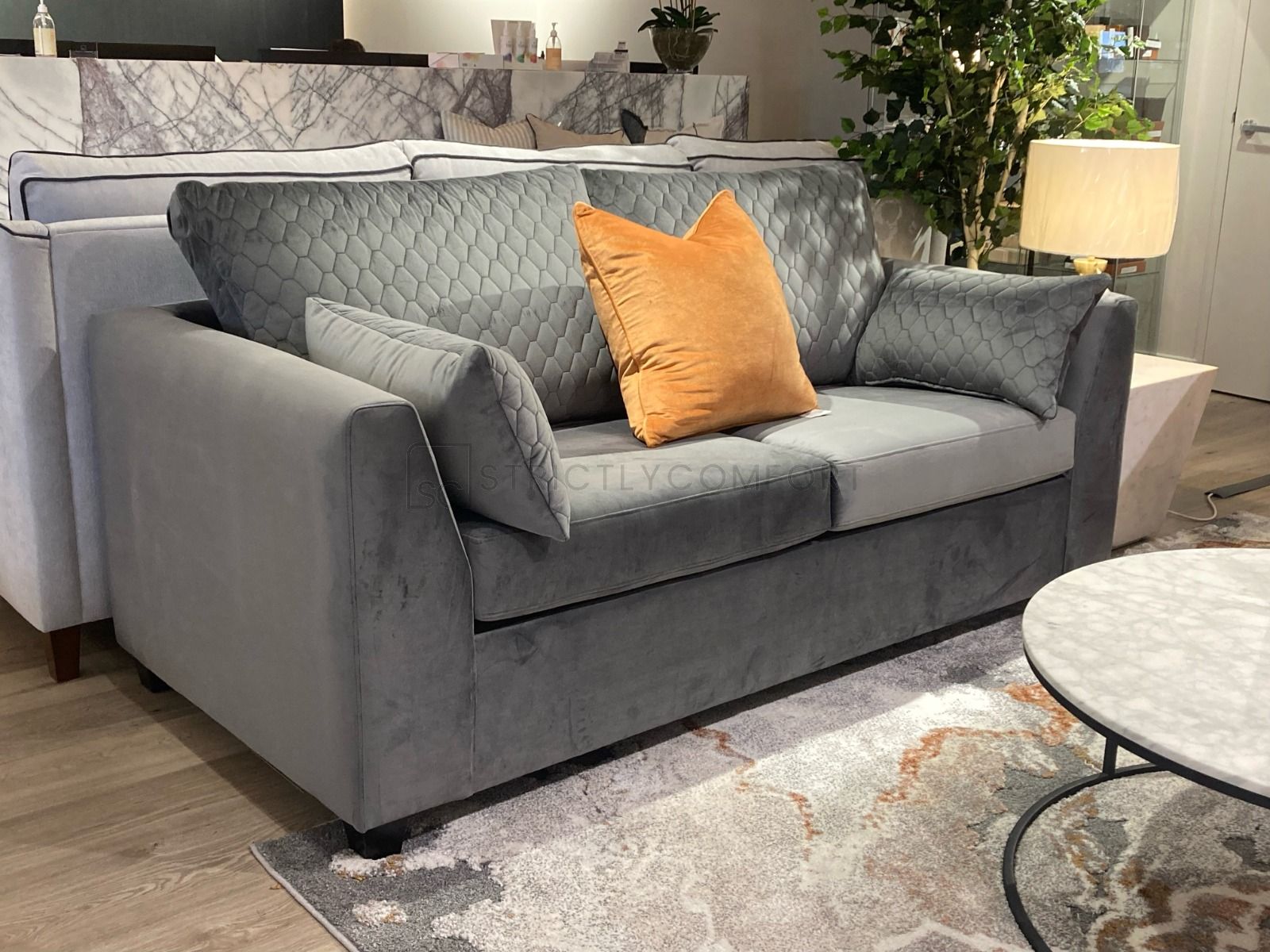 Venus Double Sofa Bed Fabric Display Clearance Sale