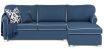 Carmen Modular Sofa bed featuring Zepel Chaplin Fabric with Contrast Piping