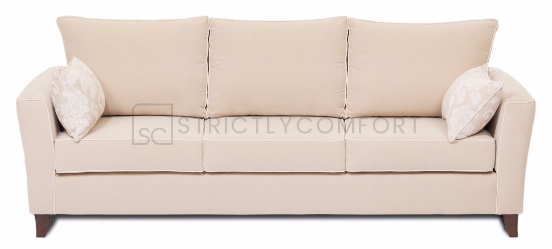 Caprice 3.5 Seater Sofa featuring classically angled arms