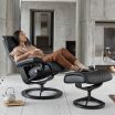 Stressless Aura Recliner with Signature Base