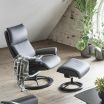 Stressless Aura Recliner with Signature Base