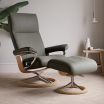 Stressless Aura Recliner with Signature Base