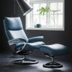 Stressless Aura Recliner with Signature Base