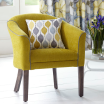 Charlotte Cushion featuring Warwick Fabric