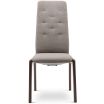 Stressless Medium Dining Chair with High Back and D100 Legs