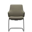 Stressless Large Dining Chair with Arms, Low Back and D400 Base