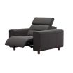 Stressless Emily Sofa 1 seater in Paloma Rock featuring Wide Arms