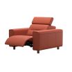Stressless Emily Sofa 1 seater in Paloma Henna featuring Wide Arms