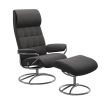 Stressless London Recliner with High Back and Chrome Original Base