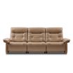 Stressless Mary Reclining 3 Seater Sofa in Paloma Funghi Leather