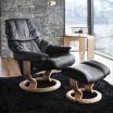 Stressless Reno Recliner Chair with Classic Base