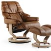 Stressless Reno Recliner Chair with Classic Base