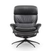 Stressless Rome Recliner with Star Base and Adjustable Headrest