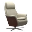Stressless Sam Recliner with Sirius Base and Timber Panels