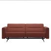 Stressless Stella Sofa - 2.5 Seater, featuring Matte Black Legs