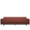 Stressless Stella 3 Seater Sofa, featuring Matte Black Legs