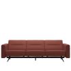 Stressless Stella 3 Seater Sofa, featuring Matte Black Legs