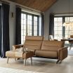 Stressless Stella 2 Seater Sofa featuring Paloma New Cognac Leather