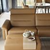 Stressless Stella 3 Seater Sofa featuring Oak Wood Arms
