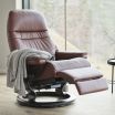 Stressless Sunrise Recliner Chair with Power Leg and Back Base