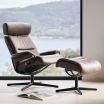 Stressless Tokyo Recliner with Cross Base and Adjustable Headrest