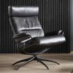 Stressless Tokyo Recliner with Adjustable Headrest and Star Base