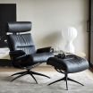 Stressless Tokyo Recliner with Adjustable Headrest and Star Base