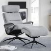 Stressless Tokyo Recliner with Adjustable Headrest and Star Base