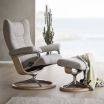 Stressless Wing Recliner Chair with Signature Base 