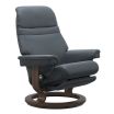 Stressless Sunrise Recliner Chair with Power Leg and Back Base