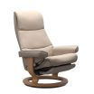Stressless View Recliner Chair with Power Leg and Back Base