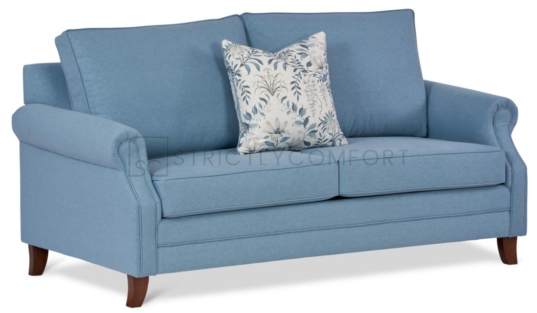 Camile 2.5 Seater Sofa featuring Zepel Naturama Sky fabric