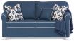 Carmen Double Sofa Bed featuring Optional White Piping