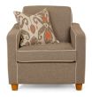 The Bella Vista armchair with contrast piping