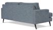 Eclipse 2.5 Seater Sofa featuring Wortley Mona Aquamarine fabric