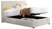 Remora drawer bed featuring Warwick fabric with simple bedhead