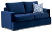 Bahamas double sofa bed featuring Warwick Plush Indigo navy blue velvet fabric