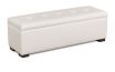 Manhattan Storage Ottoman blanket box upholstered in Vinyl with standard legs