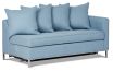 Mirage double sofa bed with Scatter cushions. 