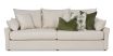 Victoria 3 Seater Sofa featuring Warwick Husk Linen fabric