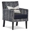 Denton Chair featuring Warwick Capri Navi fabric