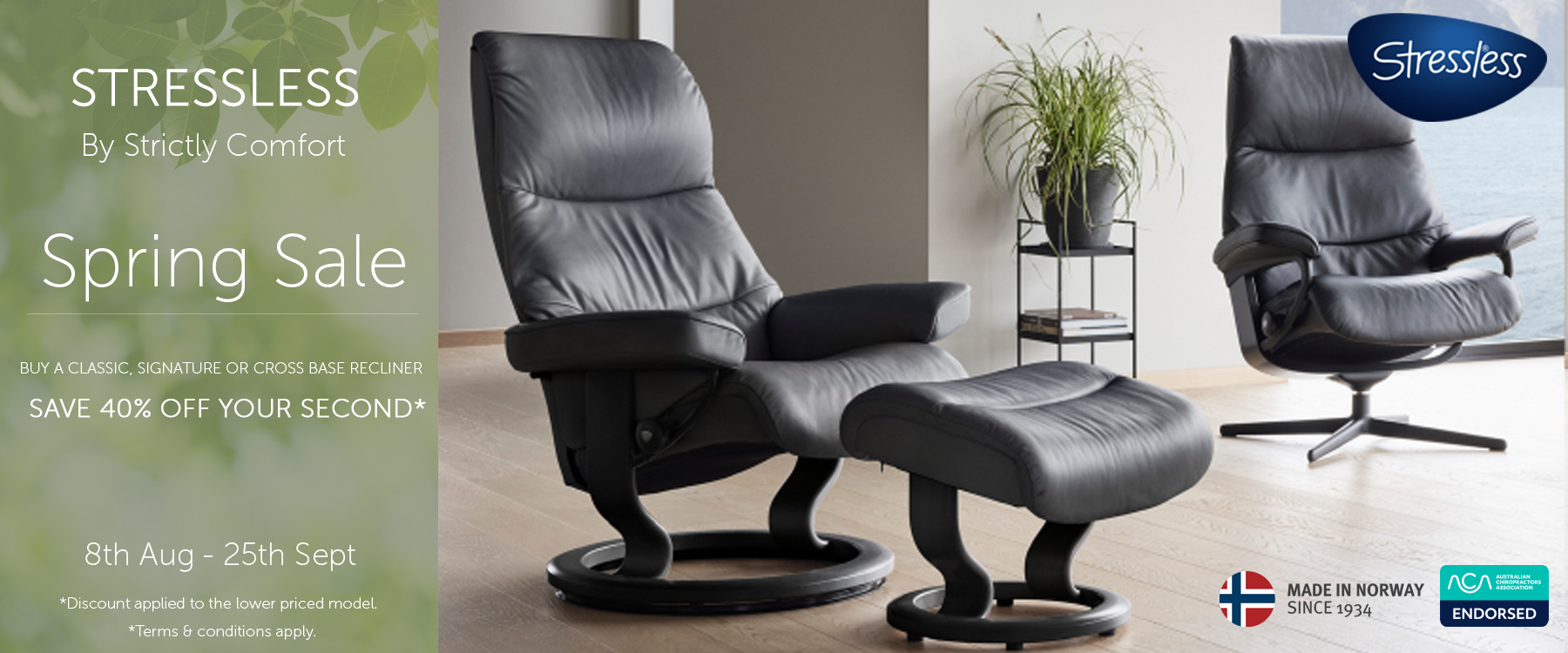 10% off Stressless Items