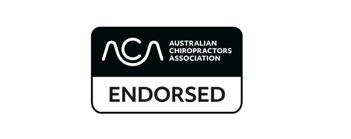 Endorsed by Australian Chiropractor Association