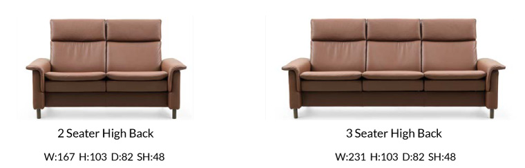Stressless Aurora Sofa Dimensions