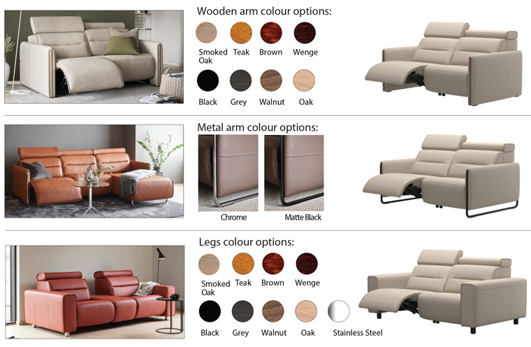 Stressless Emily Sofa Choice of Arms