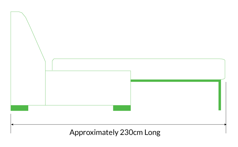 Sofa Bed Total Length